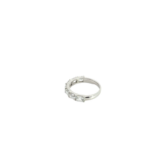 White Gold Diamond Half Eternity Ring