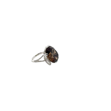 Smoky Quartz Cocktail Ring in White Gold