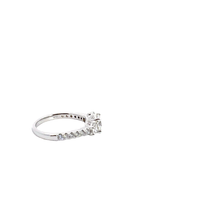 White Gold Three-Stone Diamond Ring