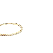 Classic Diamond Tennis Bracelet in Yellow Gold