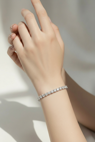 White Gold Diamond Tennis Bracelet