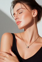 Bezel-Set Diamond Solitaire Necklace in Yellow Gold