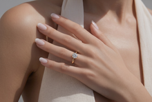 Classic Six-Prong Diamond Solitaire Ring in Yellow Gold