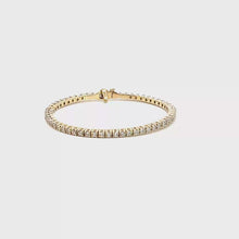 Classic Diamond Tennis Bracelet in Yellow Gold